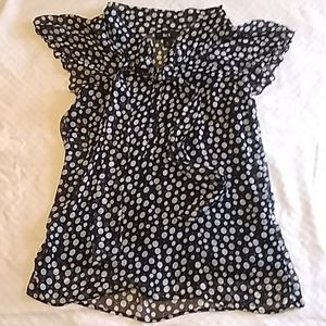 Polka Dot short sleeve top